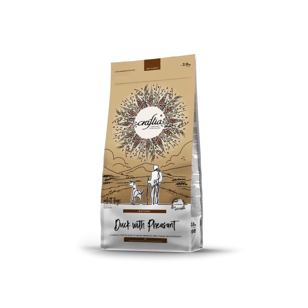vrhunska prirodna hrana za pse srednje i velike pasmine sa patkom i fazanom