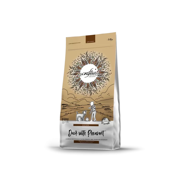 premium prirodna hrana za štence srednjih i velikih pasmina s patkom i fazanom