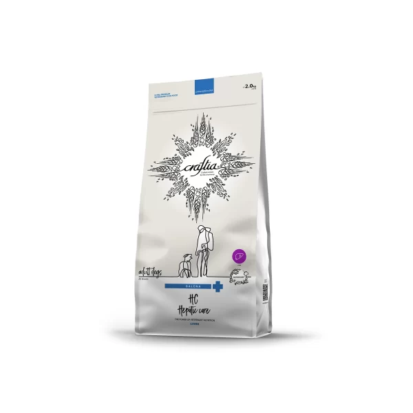 P02157106 CRAFTIA GALENA HC HEPATIC CARE ADULT DOG ALL BREEDS 2 KG veterinary dog food for liver support and hepatic care