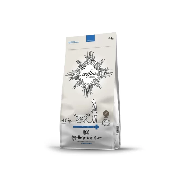 veterinární krmivo pro psy při kožních alergiích a dermatózách